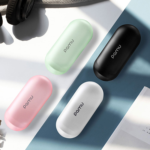 PaMu Slide Mini Bluetooth 5.0 True Wireless Earphones Pink